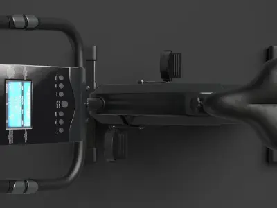 Exercise Bike 3D model