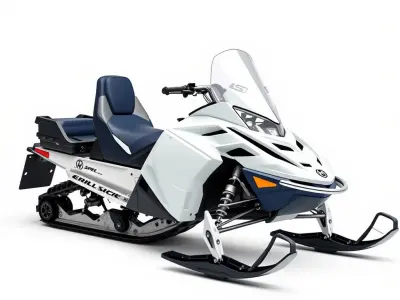 Snowmobile D Model Pack for Games and Animation Low-poly 3D model