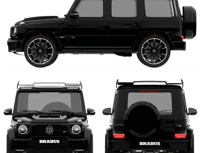 BRABUS G V12 900 3D model