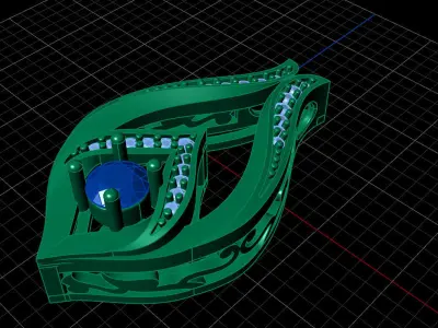 minimal pendant 3D print model purchase