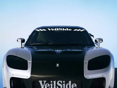 Mazda RX-7  Veilside Fortune 1997 Low-poly 3D model