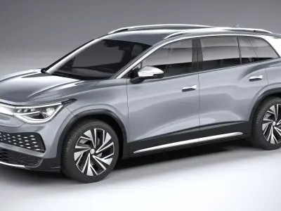 Volkswagen ID6 X 2022 3D model