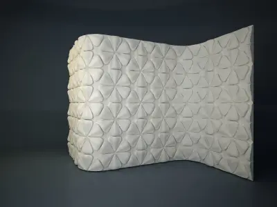 03 FRANGIPANI RELIEF Low-poly 3D model