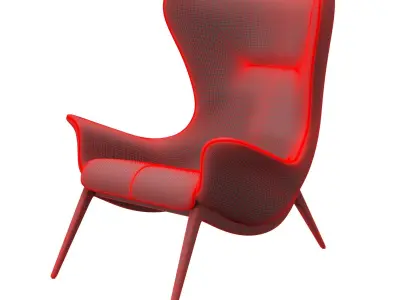 Denona Nocturne armchair 3D model