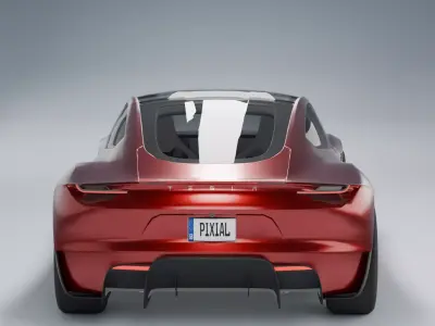Tesla Roadster 2020 3D model