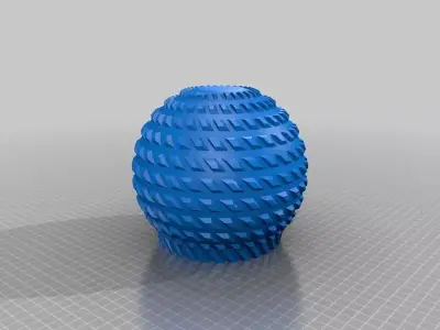Sphere Vase 2 Free 3D print model