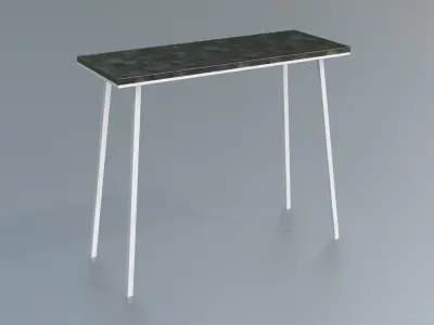 Furniture Console Tables Minimalist Low-poly 3D model