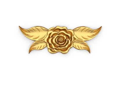 Classic decor ornament v-3D model 72 3D model