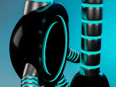 Wild robot Free 3D model