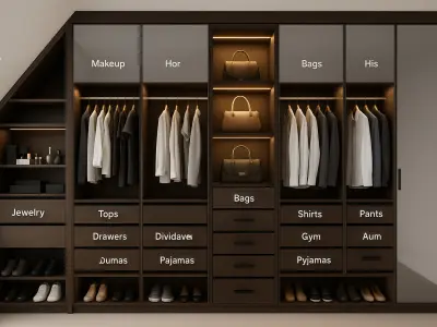 Modern Bedroom Interior Scene 360 Panorama Virtual Tour Ready 3D model