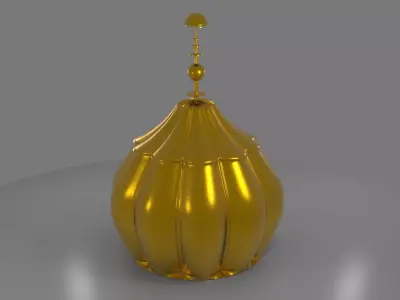 Golden Dome 3D model