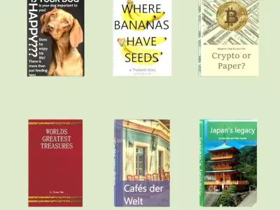 SIX LOW POLY BOOKS FULLY TEXTURED BY RICHARD HIND Free low-poly 3D model
