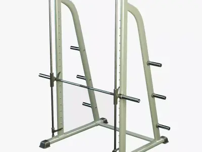 Smith Machine PBR Low-poly 3D model