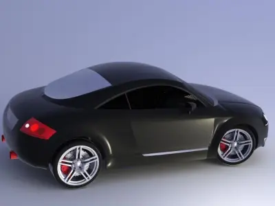 Audi TT Quattro Free 3D model
