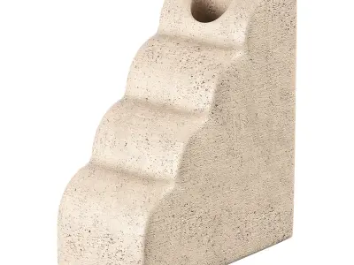 Vase Wabi sabi Low-poly 3D model