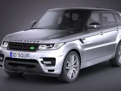 Range Rover Sport 2016 3D model