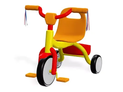 KIDS TRICYCLE BICYCLE BIKE PRESCHOOL 3D print model