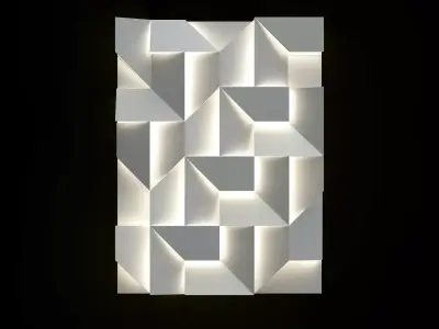 Wall Shadows Grand 3D model