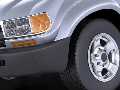 Toyota Land Cruiser J80 1989-1997 VRAY 3D model