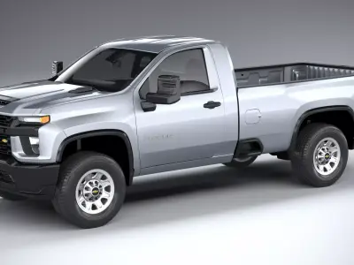 Chevrolet Silverado 3500HD CG 2022 3D model