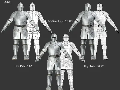 Medieval Collection Elegant Swordsman