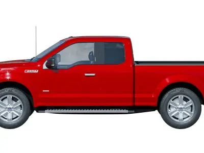 Ford F150 XLT 2015 3D model