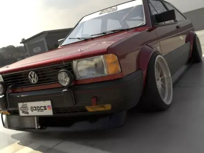 Volkswagen Gol GTI 3D model