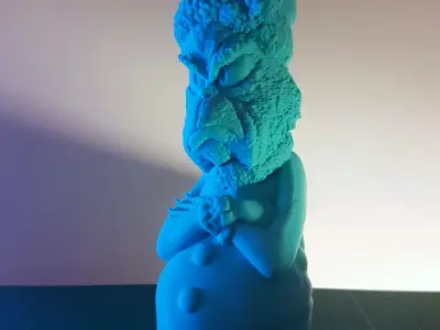 Grinch Christmas tree ornament Free 3D print model