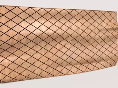 Parametric Wall 04 3D model