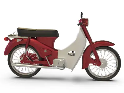 Honda-50  3D model