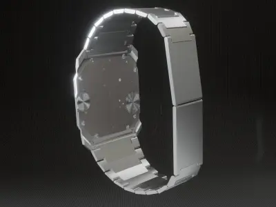 Wristwatch - Octo finissimo ultra 3D model