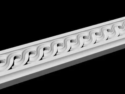 decor ornament for furniture 3D model