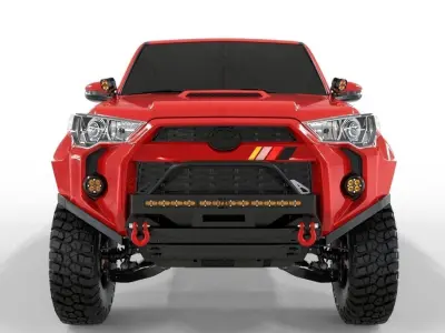 Toyota 4Runner Trd 2018 Off Road Concept 3D model
