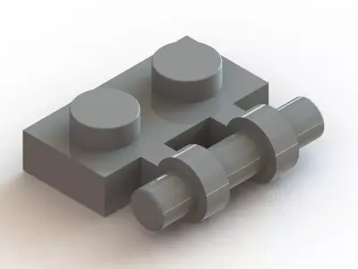 Lego Clip Plate Free 3D model