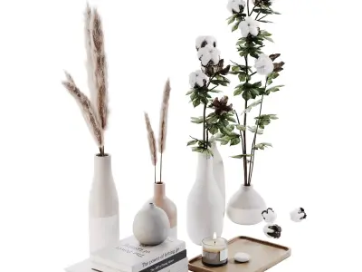 Decorative Set 017 3D model