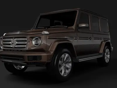 Mercedes-Benz G 500 W464 2018 3D model