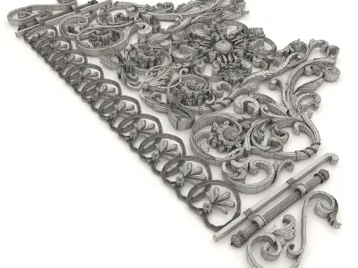 Decor 22 - For CNC and Interior 3D model