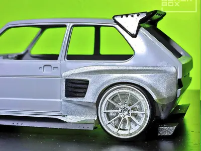 GOLF 1 BB01 BODYKIT For REVELL 1-24th scale 3D print model