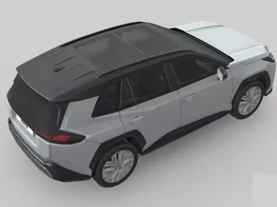 Toyota RAV4 2026 Low-poly 3D model