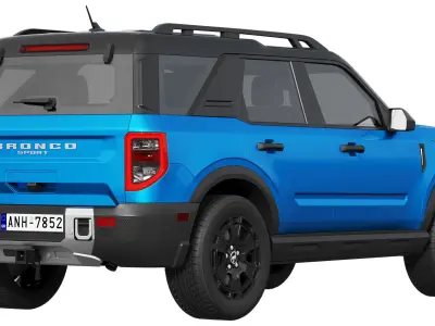 Bronco Sport 2025 3D model by zifir3d
