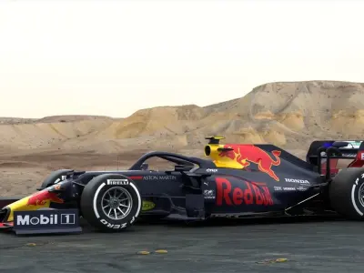 F1 Red Bull RB16  2020 3D model