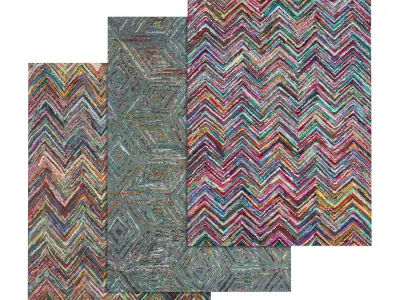 Rug Set 364 3D model