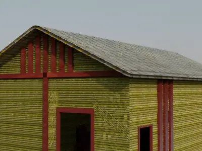 MIdivel House Free low-poly 3D model