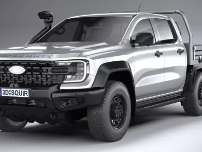 Ranger Super Duty Pickup 2026 3D model