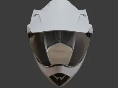 Motorcycle Helmet Bell MX9 3D model