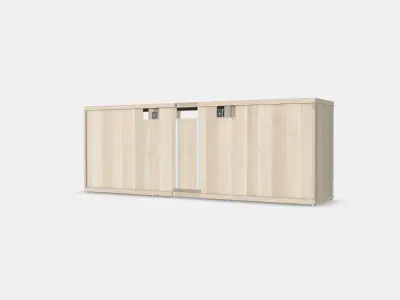 BESTA TV bench 56 3D model