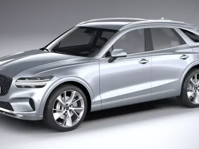 Genesis GV70 2020 3D model