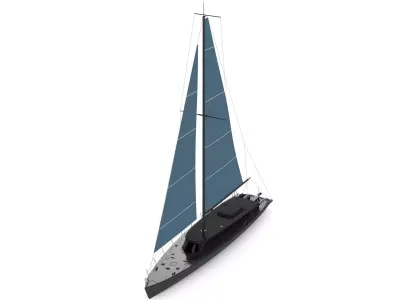 Sailing Yacht 3D model