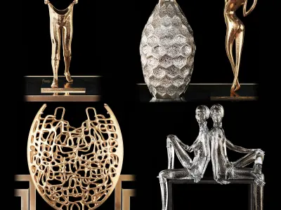 Decor set 38 3D model