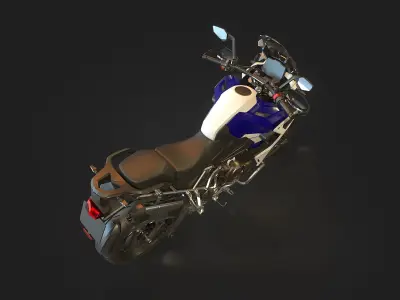 Base model for Triumph Tiger 1200 GT 2022 3D model